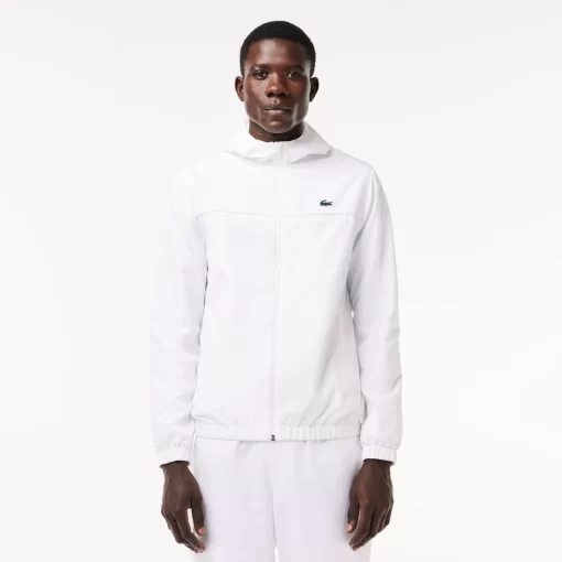 Veste Zippee A Capuche Sport En Fibres Recyclees | Lacoste Best