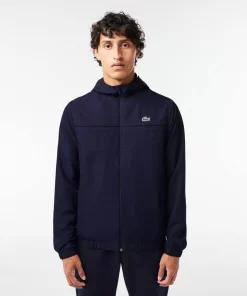 Veste Zippee A Capuche Sport En Fibres Recyclees | Lacoste Fashion