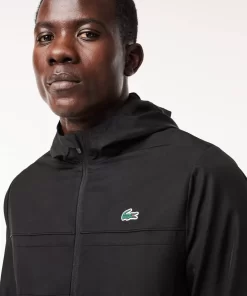 Veste Zippee A Capuche Sport En Fibres Recyclees | Lacoste Clearance