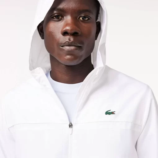 Veste Zippee A Capuche Sport En Fibres Recyclees | Lacoste Best