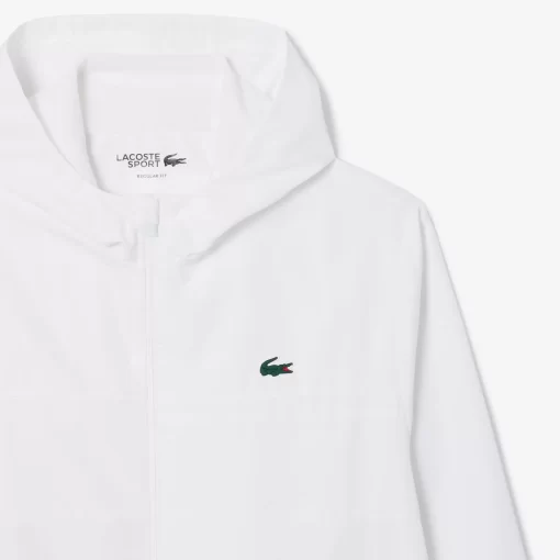 Veste Zippee A Capuche Sport En Fibres Recyclees | Lacoste Best