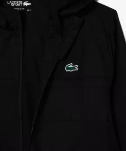 Veste Zippee A Capuche Sport En Fibres Recyclees | Lacoste Clearance