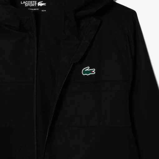 Veste Zippee A Capuche Sport En Fibres Recyclees | Lacoste Clearance