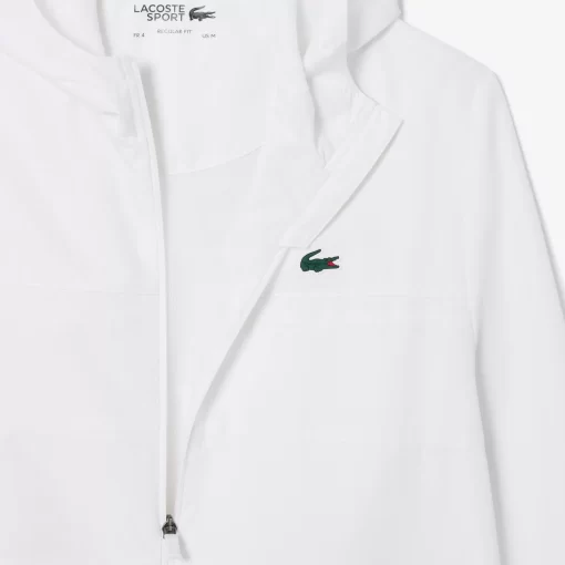 Veste Zippee A Capuche Sport En Fibres Recyclees | Lacoste Best