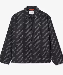 Veste Zippee A Col Montant Et Imprime Graphique | Lacoste New