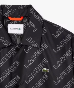 Veste Zippee A Col Montant Et Imprime Graphique | Lacoste New