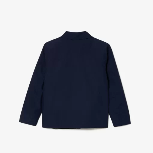 Veste Zippee Avec Poches Plaquees En Taffetas | Lacoste Cheap