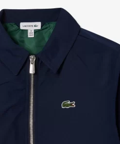 Veste Zippee Avec Poches Plaquees En Taffetas | Lacoste Cheap