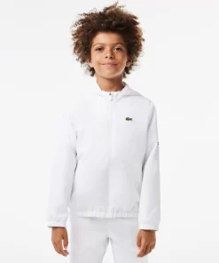 Veste Zippee Sport A Capuche Avec Marquage | Lacoste Store