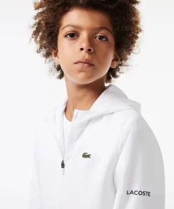 Veste Zippee Sport A Capuche Avec Marquage | Lacoste Store