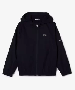 Veste Zippee Sport A Capuche Avec Marquage | Lacoste Best