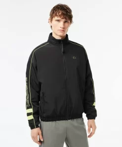 Veste Zippee Sportsuit Taffetas Deperlant Details Contrastes | Lacoste Cheap